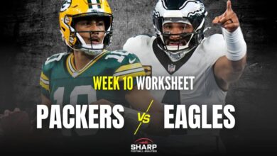 eagles vs packers