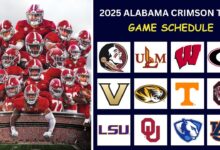 Alabama Football Schedule