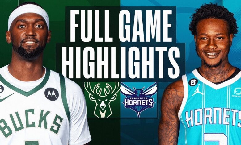 bucks vs hornets